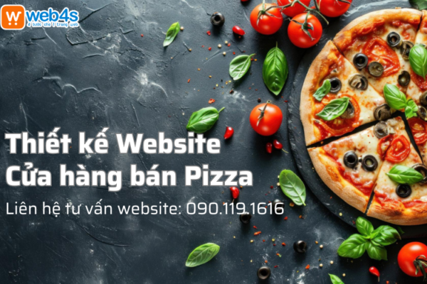 Thiết kế Website Cửa hàng Pizza