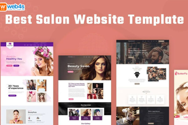 thiết kế Website cho Salon tóc