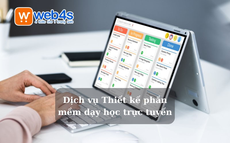 Dịch vụ Thiết kế phần mềm dạy học trực tuyến chuyên nghiệp