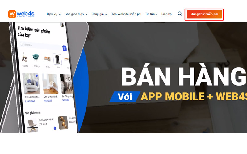 thiết kế website bán hàng