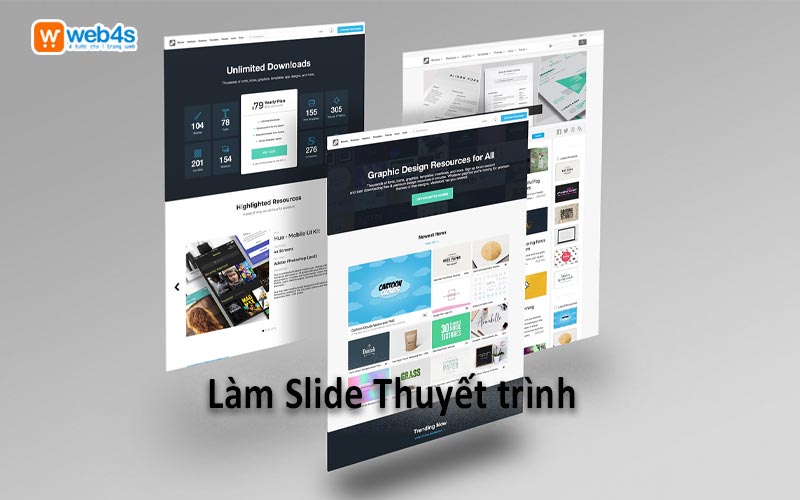 Thiết kế Website làm Slide Thuyết trình