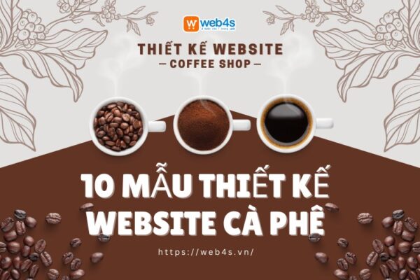 thiết kế website cà phê