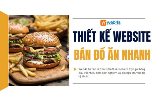 Thiết kế website bán thức ăn nhanh