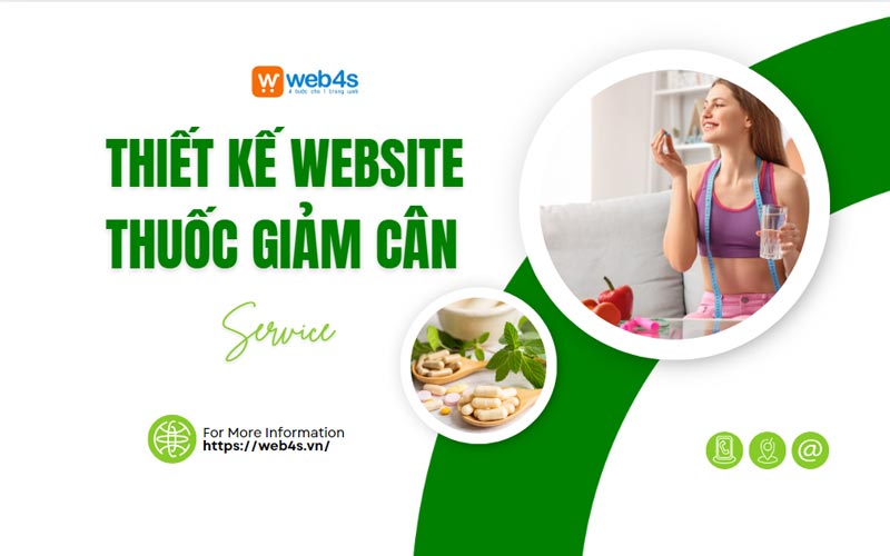 Nên thiết kế website bán thuốc giảm cân Đạt Chuẩn ở đâu?