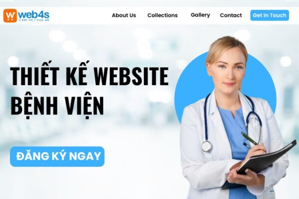 thiết kế website bệnh viện