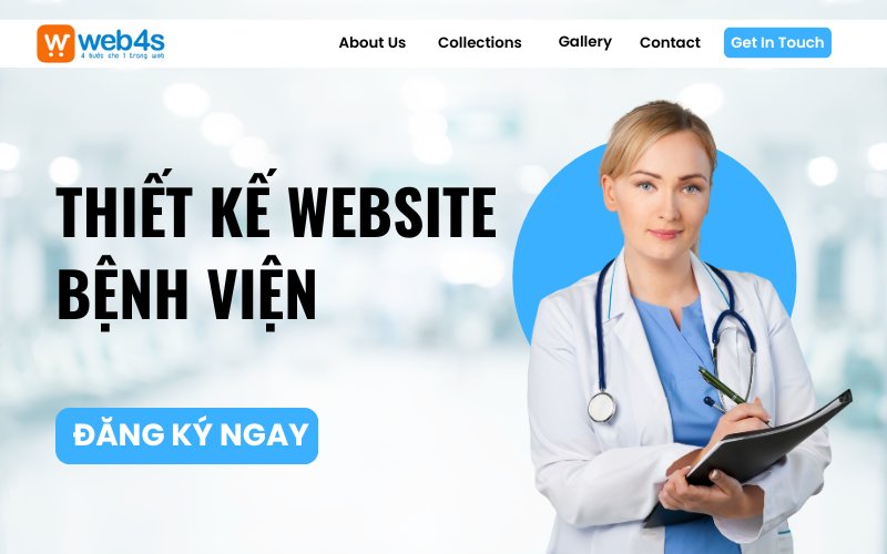 thiết kế website bệnh viện