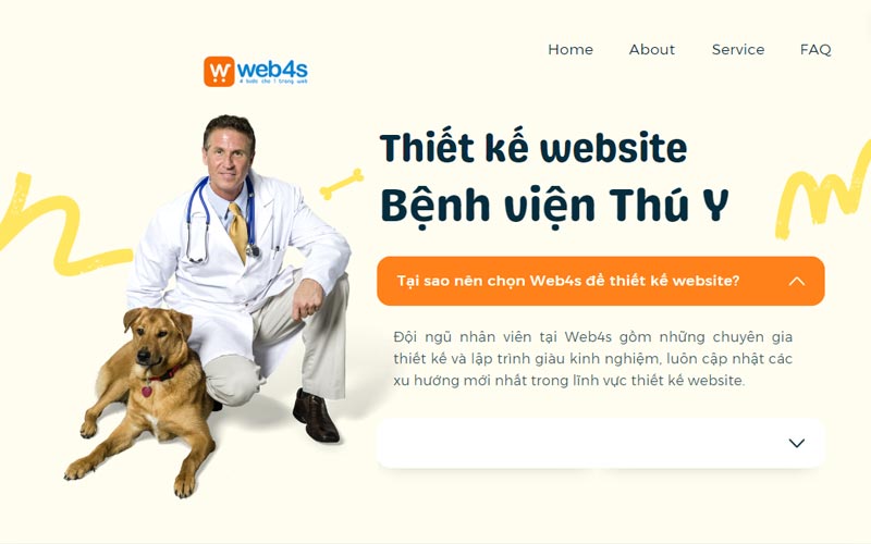 Các tính năng cần thiết cho website bệnh viện thú y