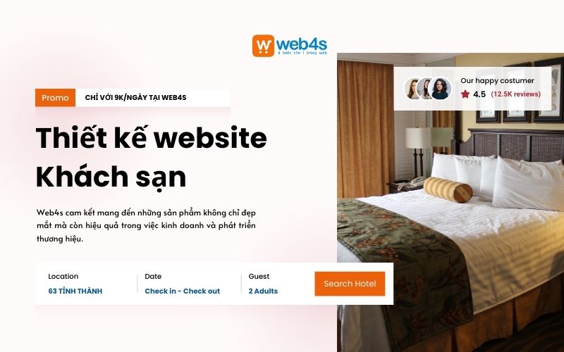 thiết kế website khách sạn