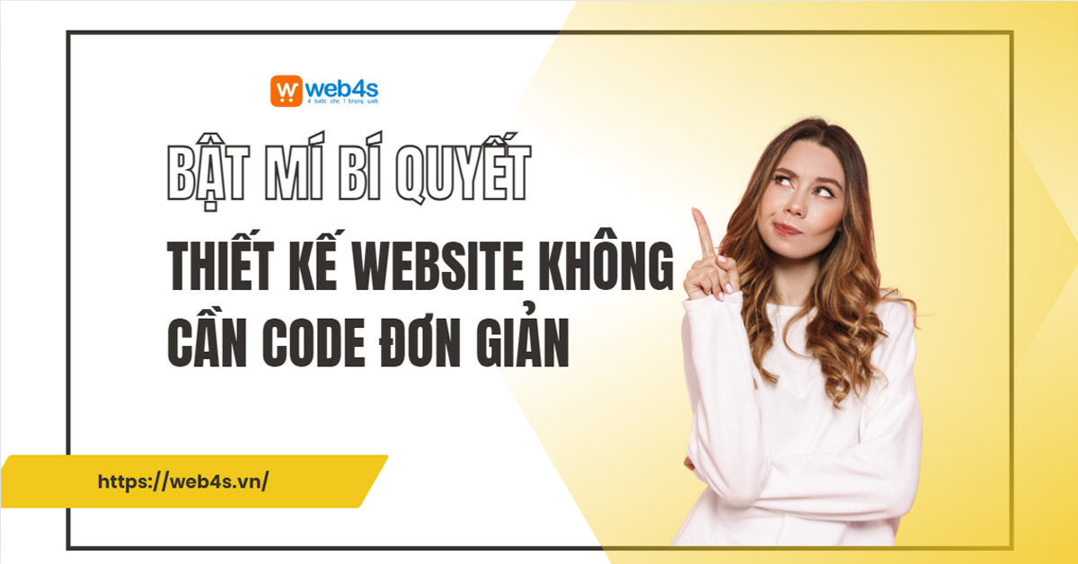 Mẹo hữu ích khi thiết kế website không cần code