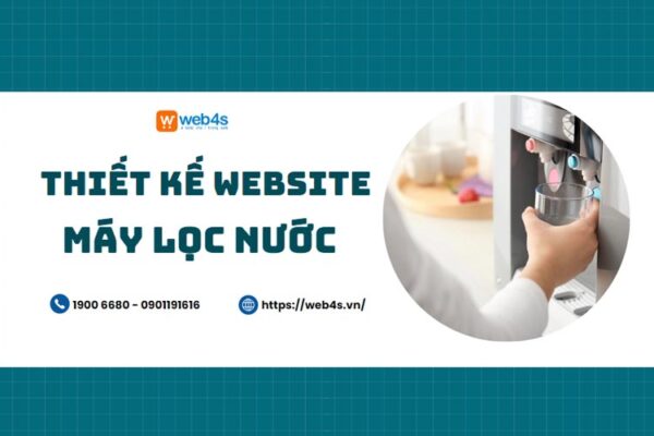 thiết kế website bán máy lọc nước chính hãng, giá tốt