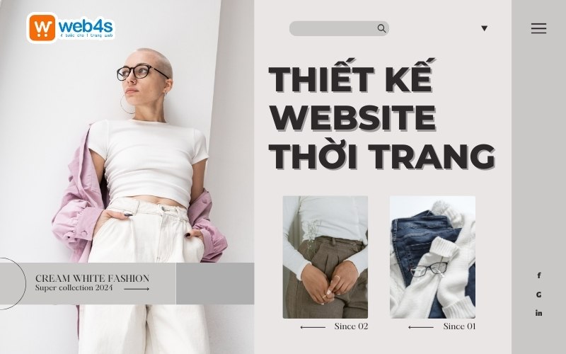 thiết kế website thời trang